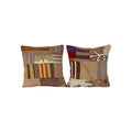 Kilim Patchwork Pillow Cover Set of 2 | 20'' x 20''