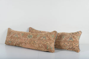 Rug Bedding Pillow Cover Set of 2 | 12'' x 35''