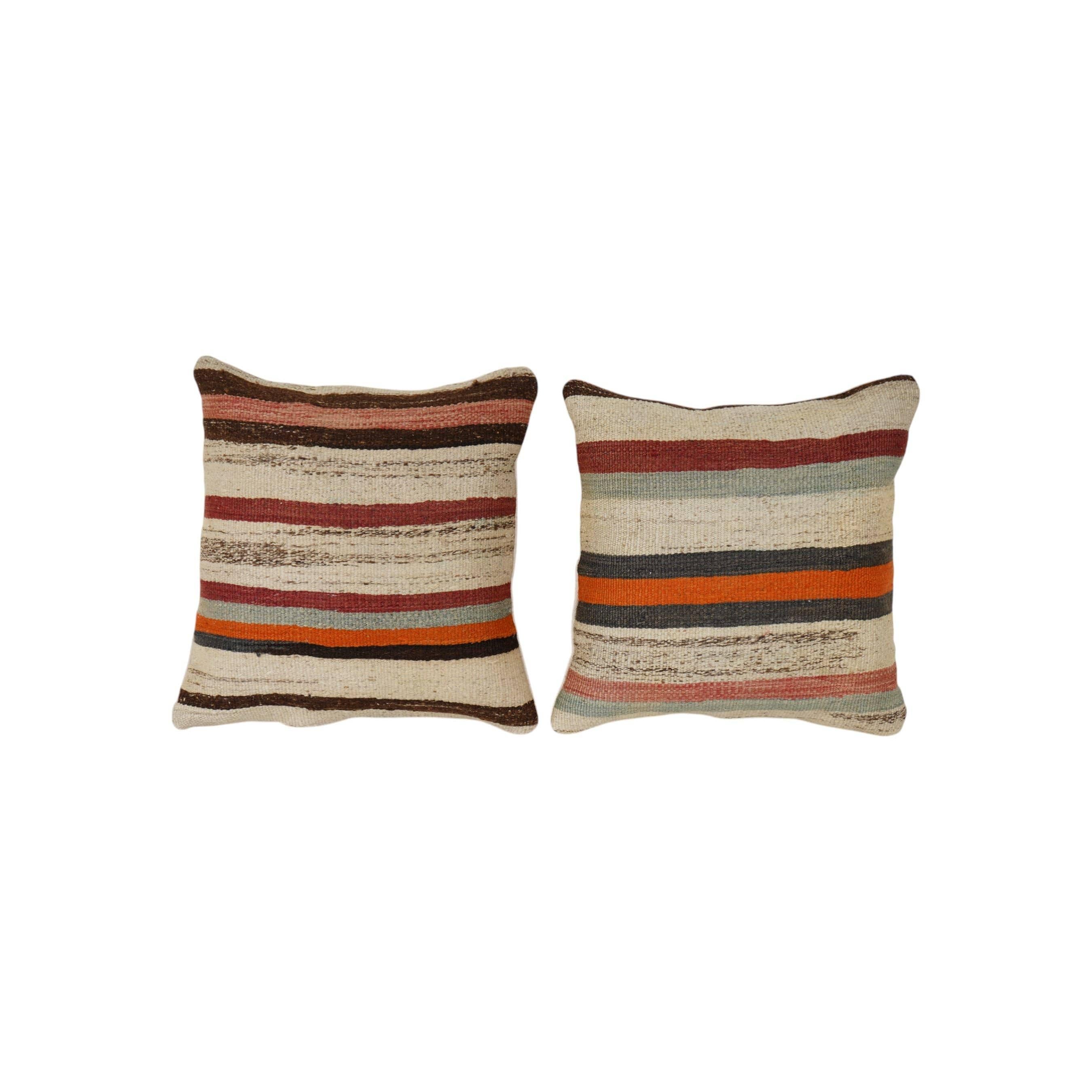 Kilim Pillow Cover Set of 2 | 16'' x 16''