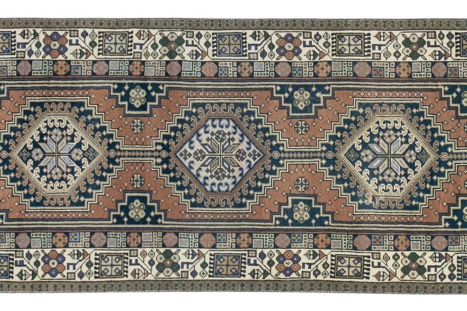 Vintage Oushak Runner 2'7'' x 12'8''