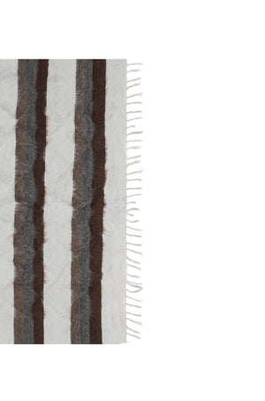 Handwoven Siirt Wool Blanket 5'3'' x 6'11''