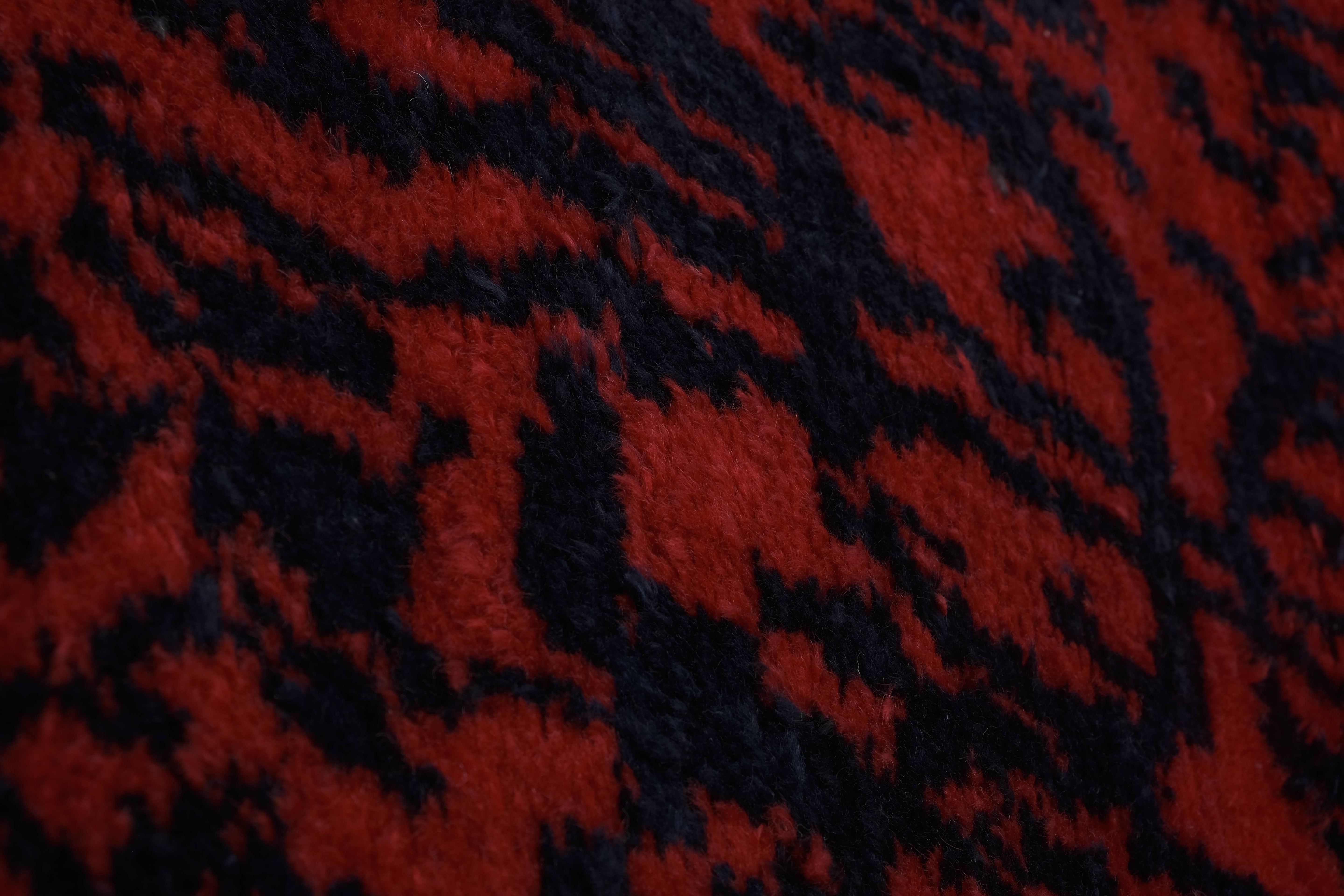Vintage Turkish Shaggy Rug 41'' x 55''