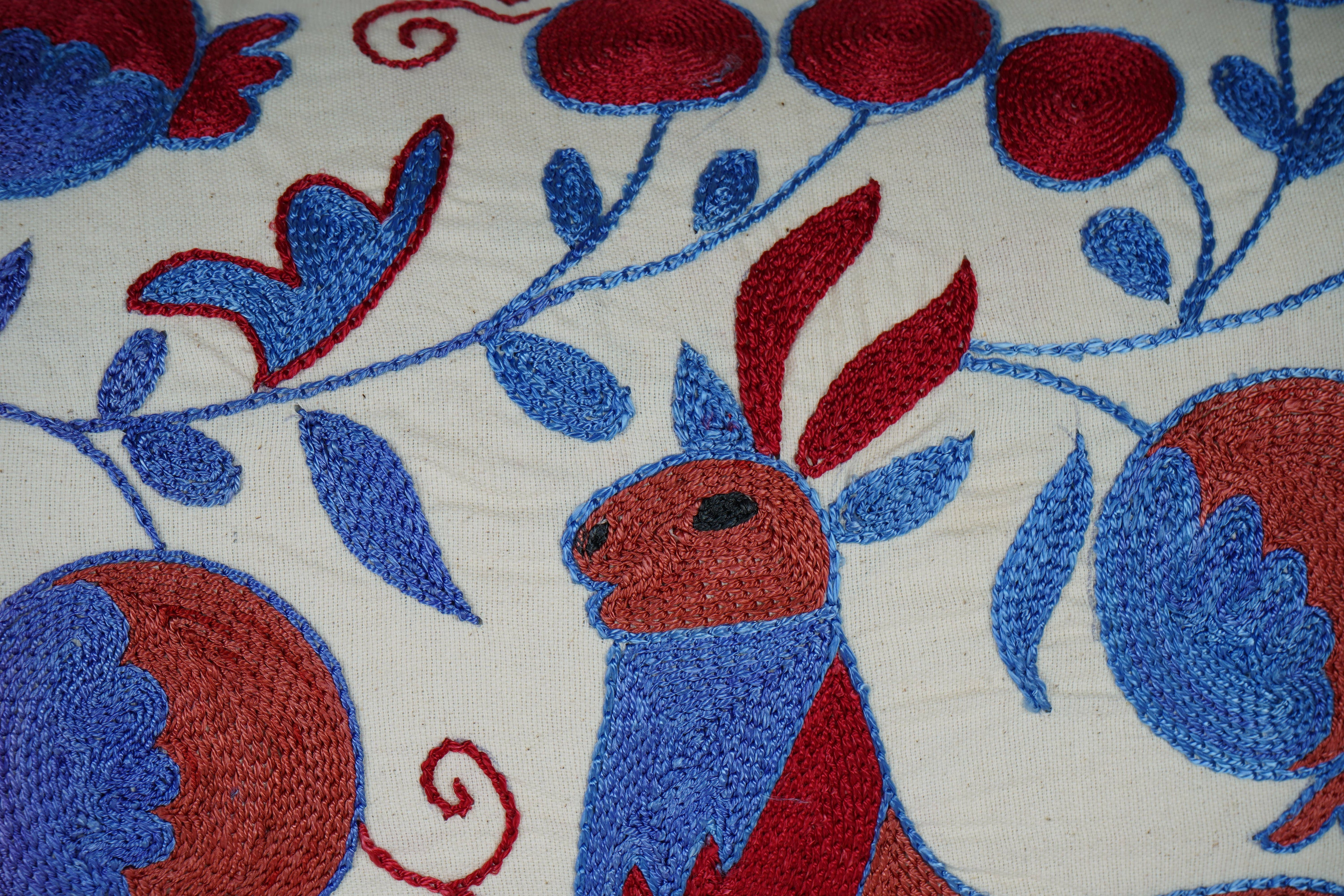 Suzani Bedding Pillow Cover | 18'' x 34''