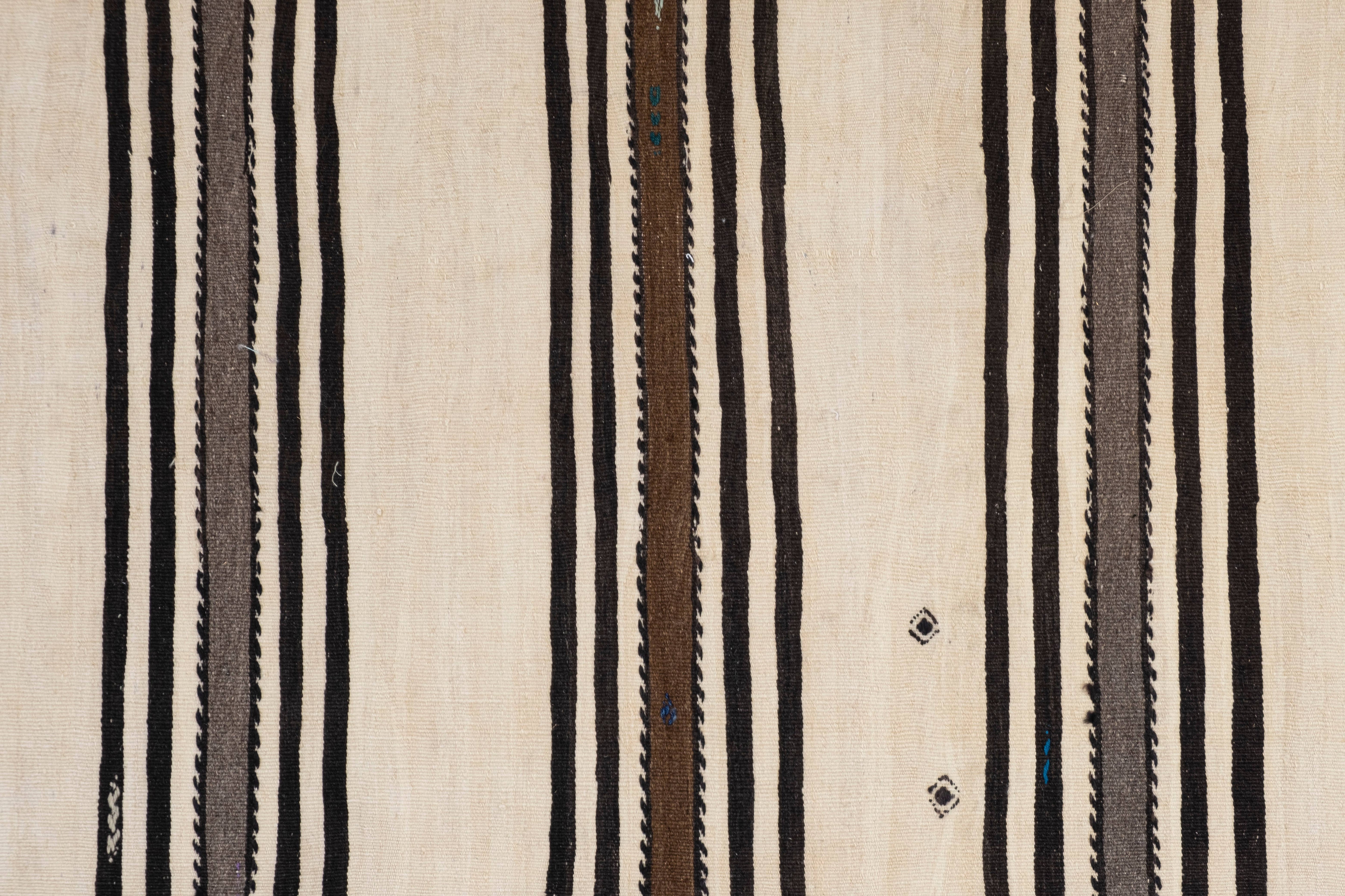 Vintage Turkish Kilim Runner 3'10'' x 14'11''