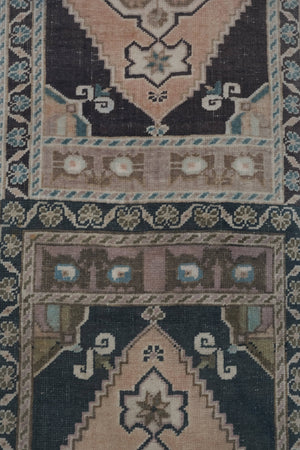 Vintage Turkish Runner Rug 1'8'' x 6'6''