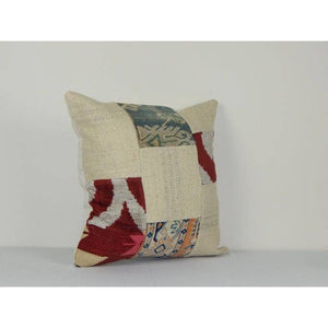 Kilim Patchwork Pillow Cover | 20'' x 20''