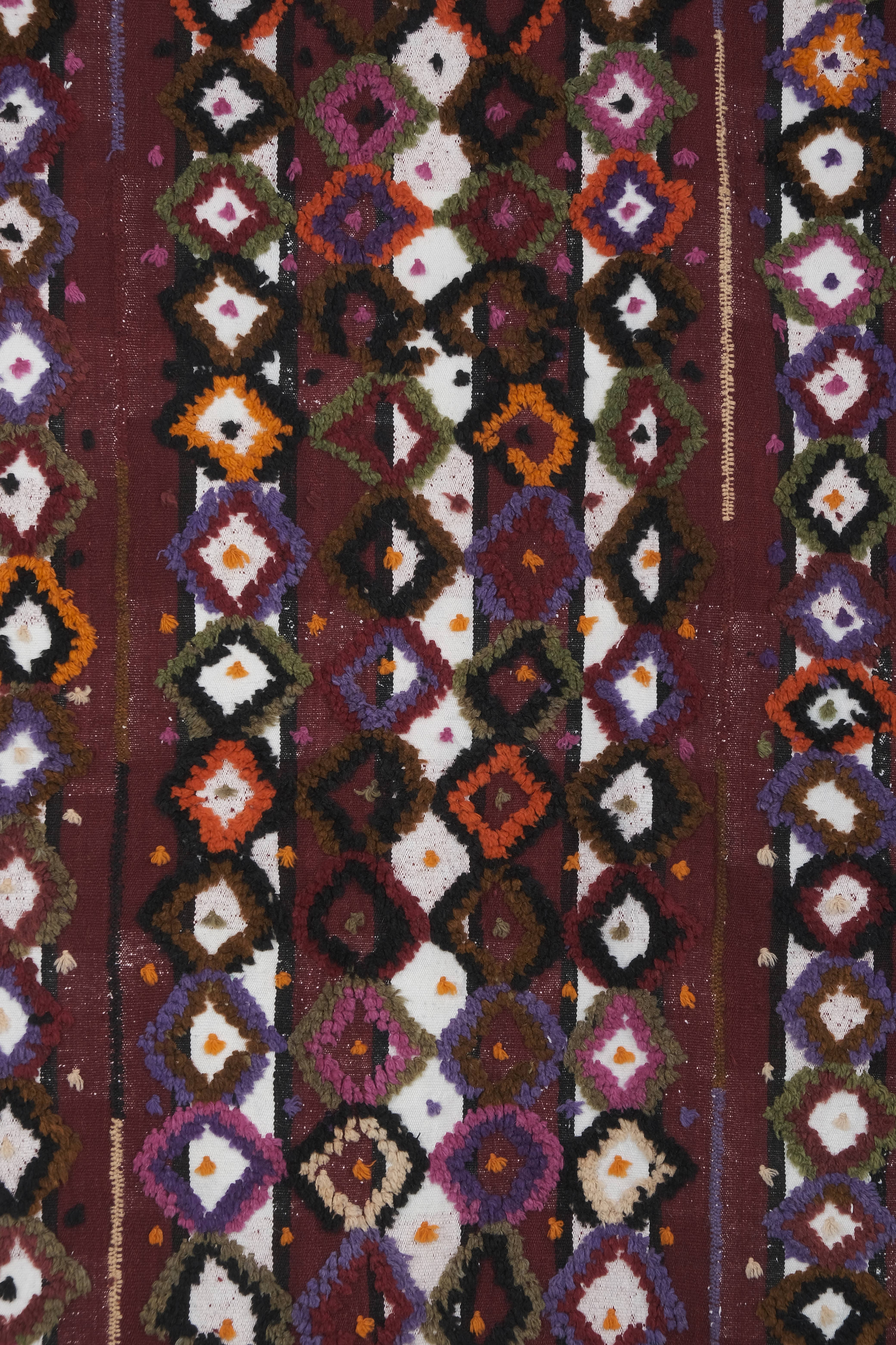 Vintage Turkish Tulu Rug 5'6'' x 7'1''