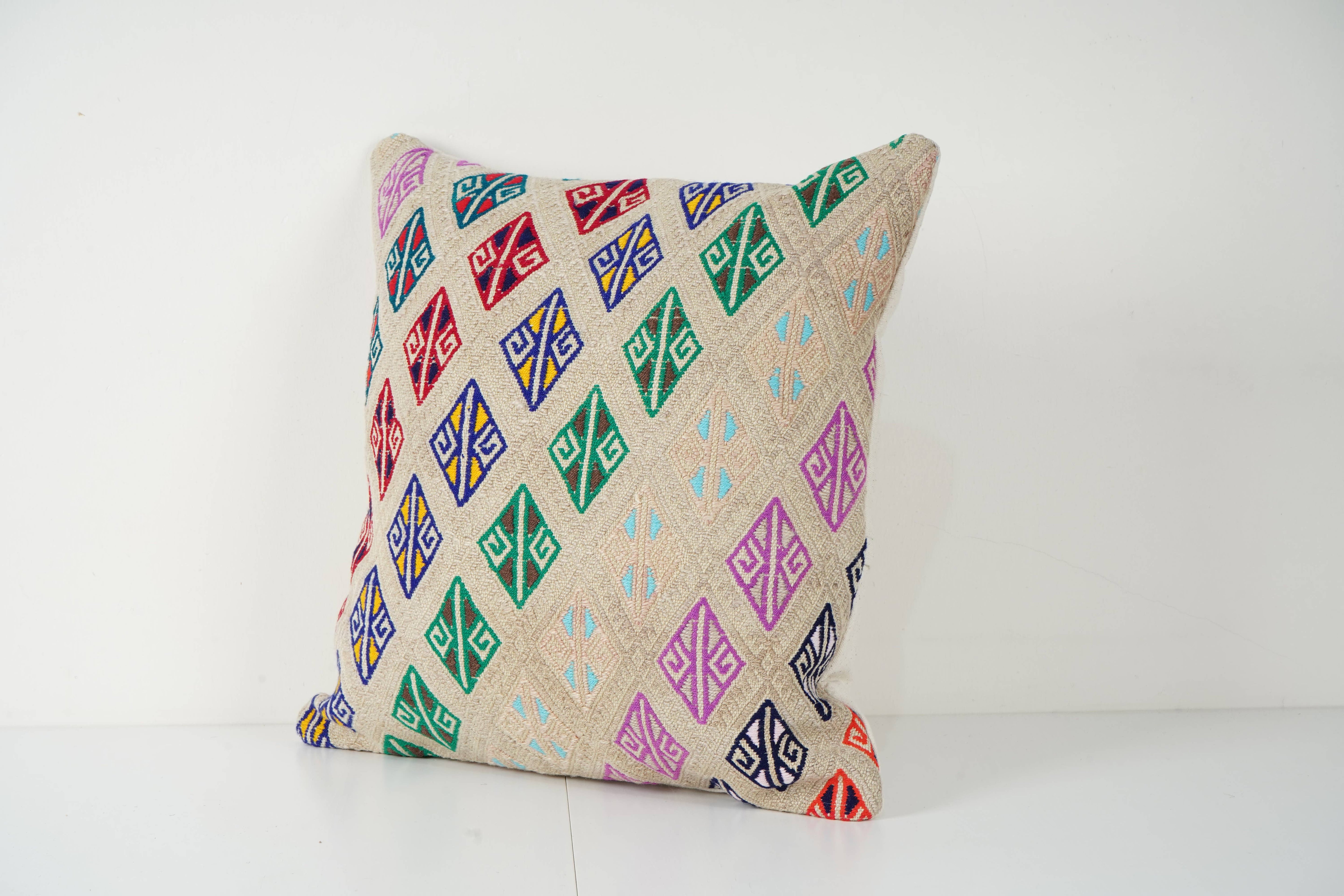 Kilim Bedding Pillow Cover | 20'' x 20''