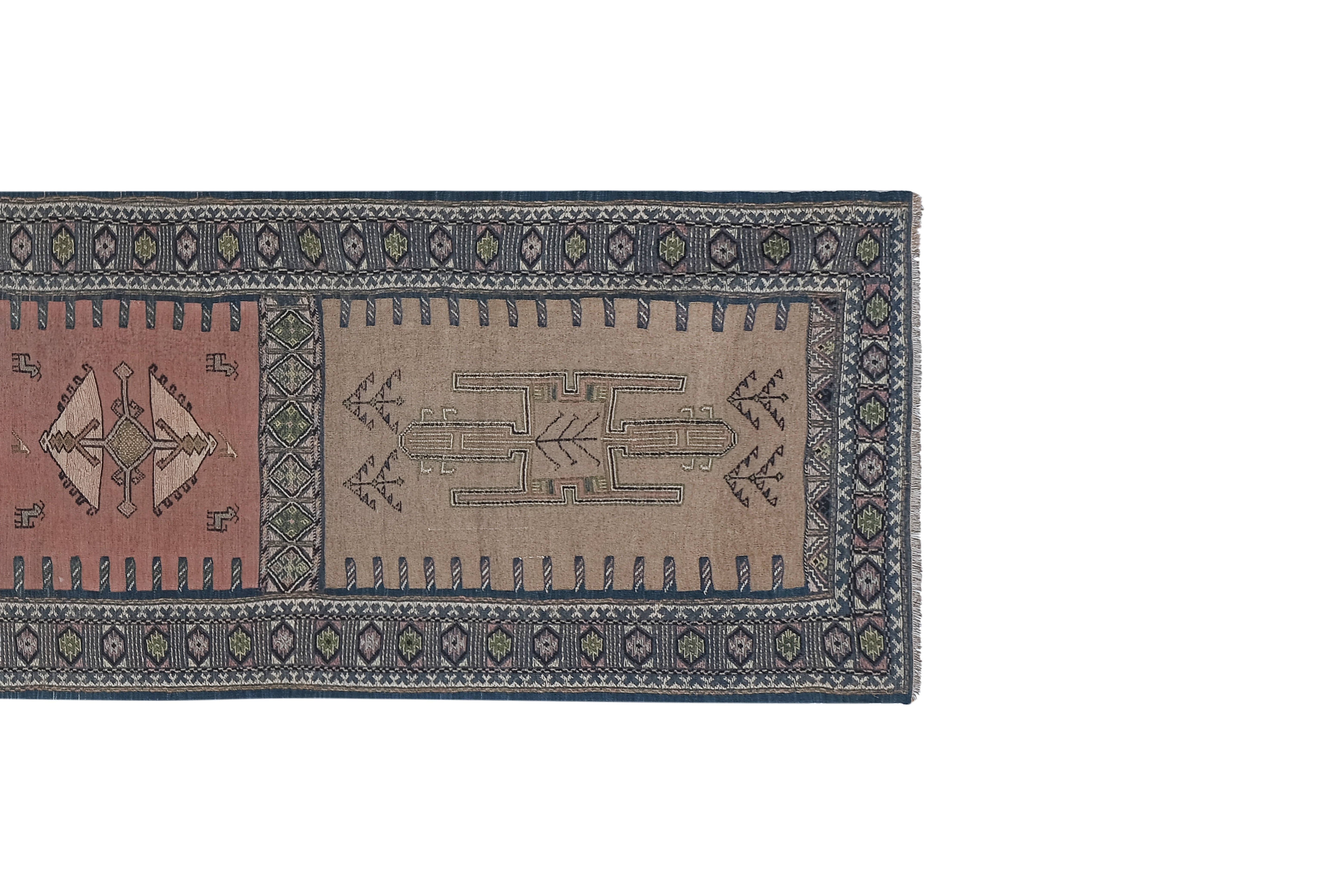Vintage Turkish Runner 3'1'' x 13'3''