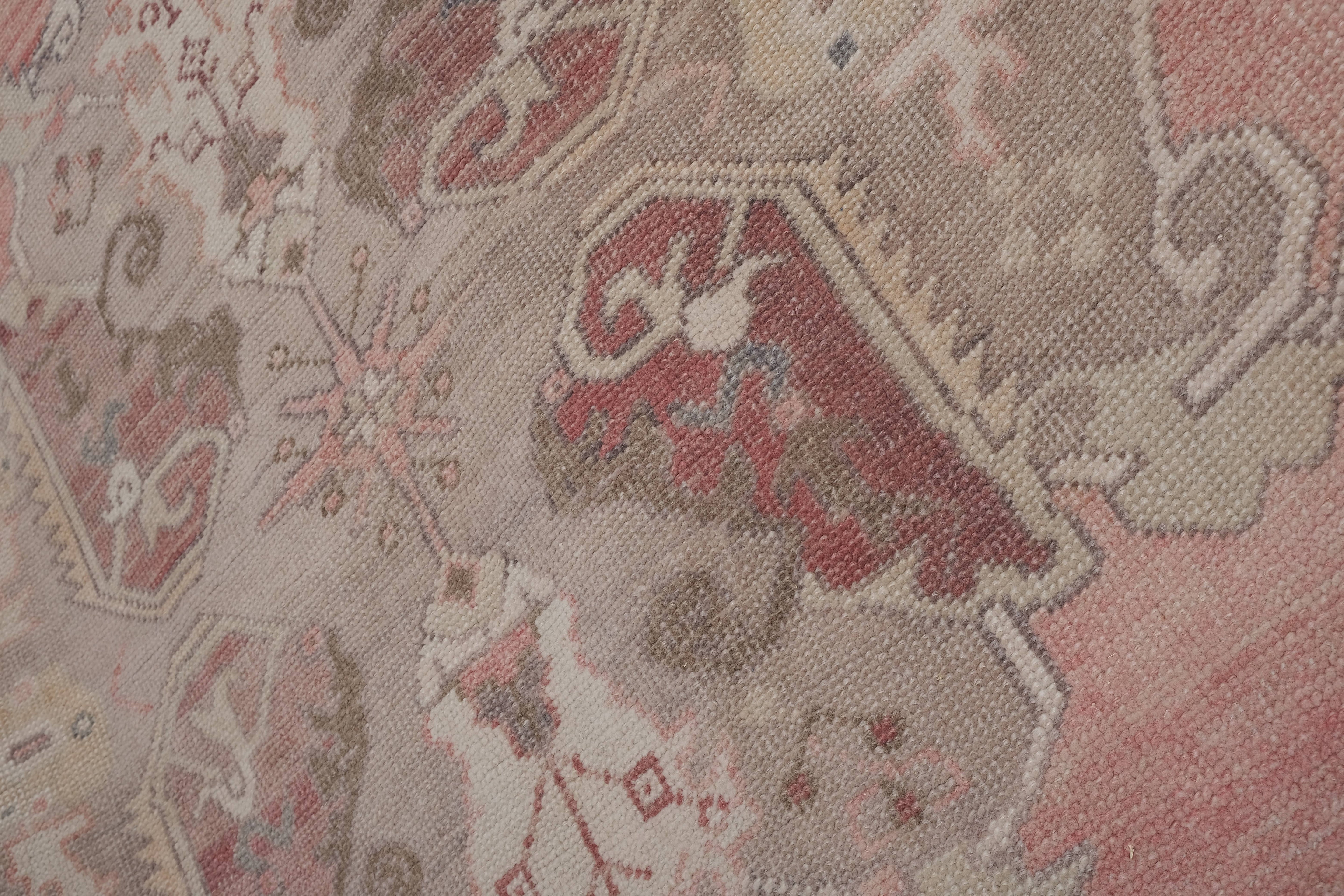 Vintage Oushak Runner 3'3'' x 23'7''