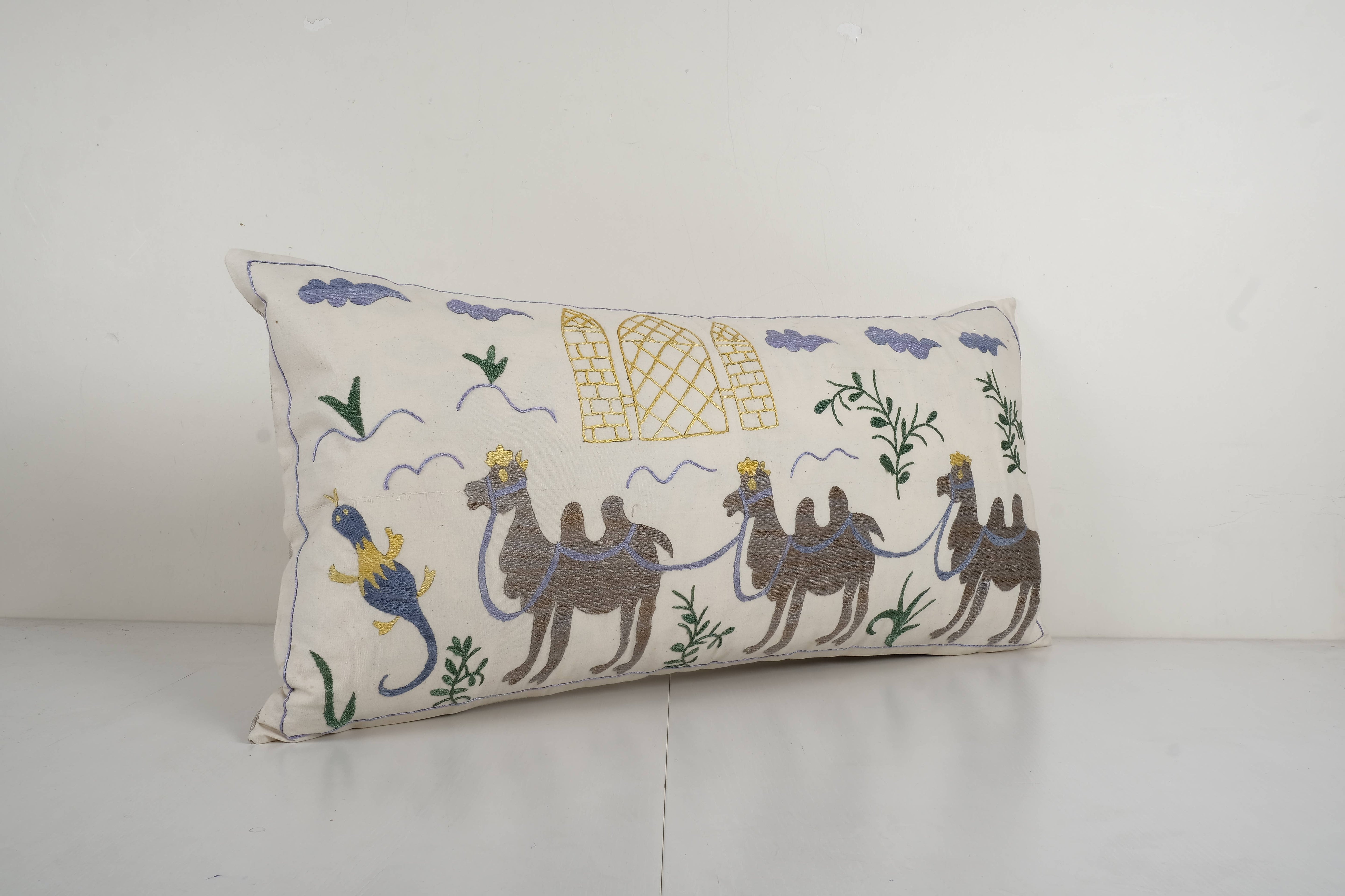 Suzani Bedding Pillow Cover | 18'' x 35''