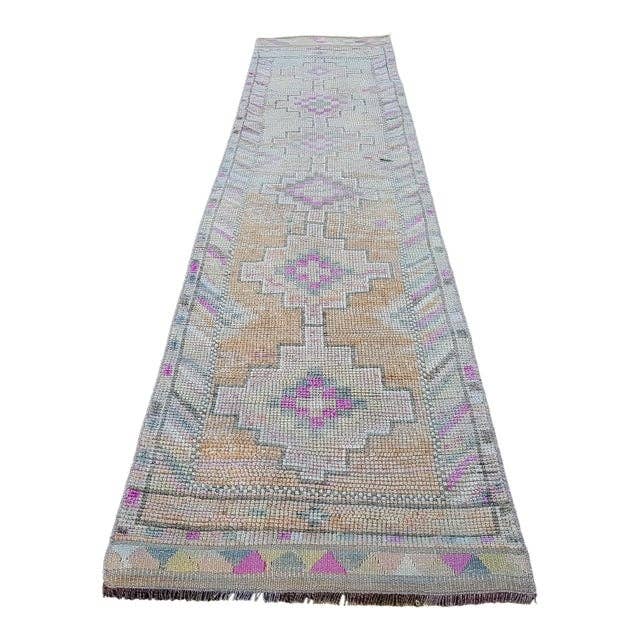 Vintage Herki Runner Rug 2'7'' x 11'10''