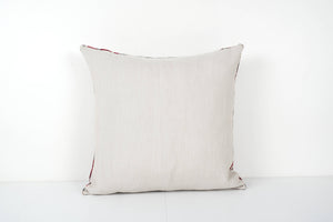 Silk Ikat Velvet Pillow Cover | 24'' x 24''