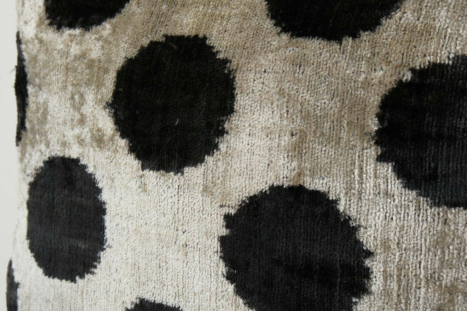 Silk Ikat Velvet Pillow Cover Set of 2 | 16'' x 16''
