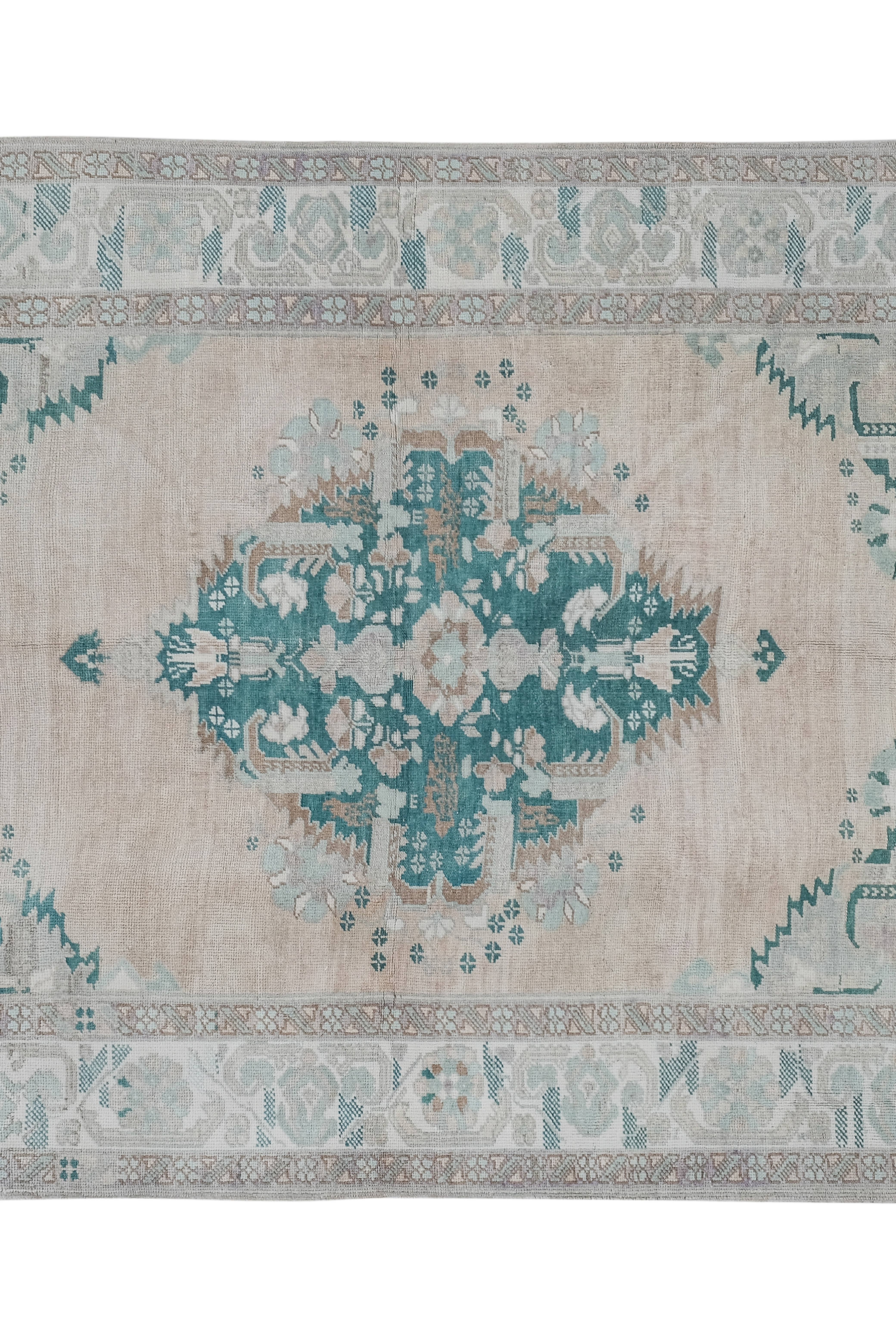 Vintage Oushak Rug 5'9'' x 8'6''