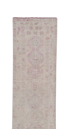 Vintage Oushak Runner 3' x 14'5''