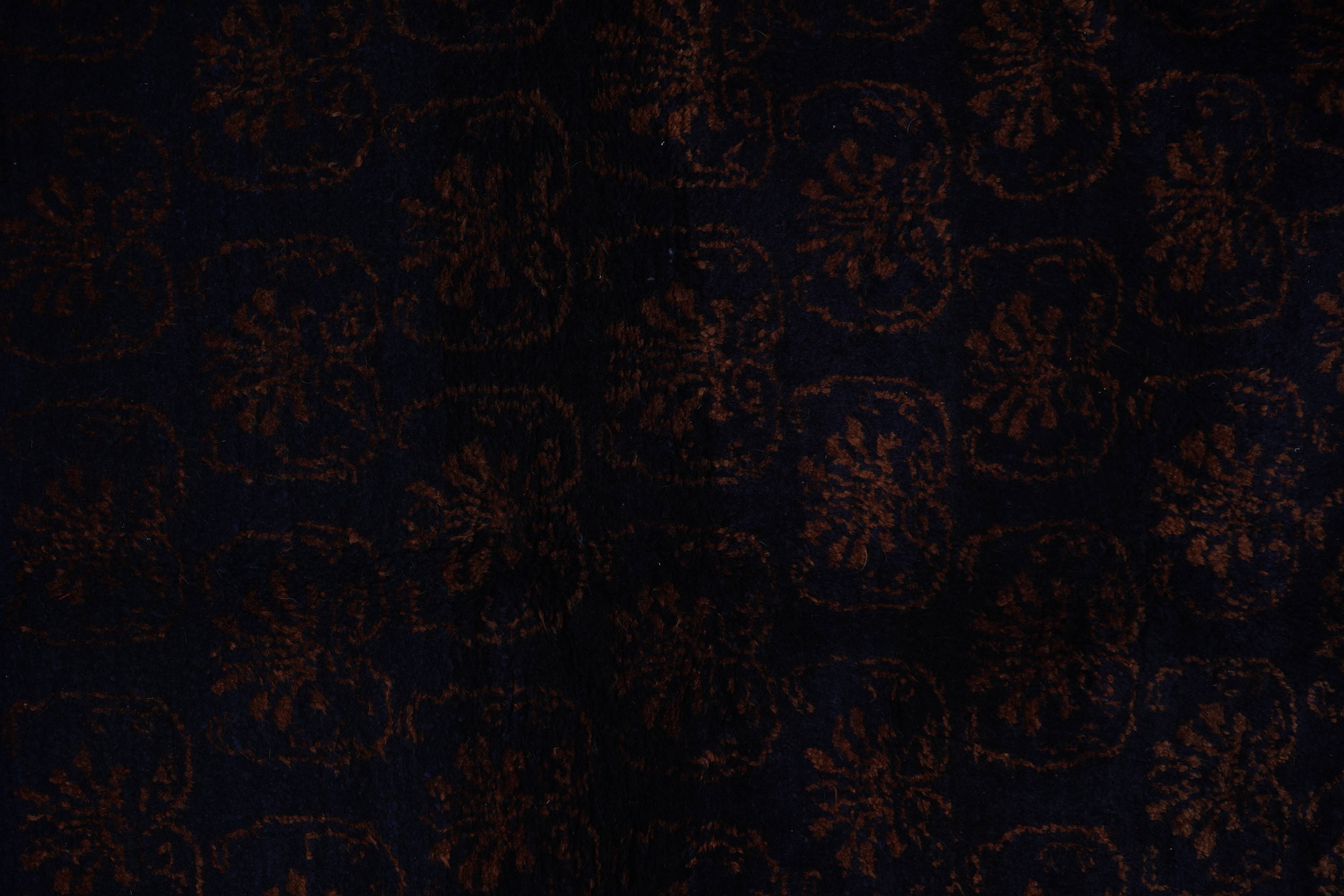 Vintage Turkish Tulu Rug 4'5'' x 6'1''