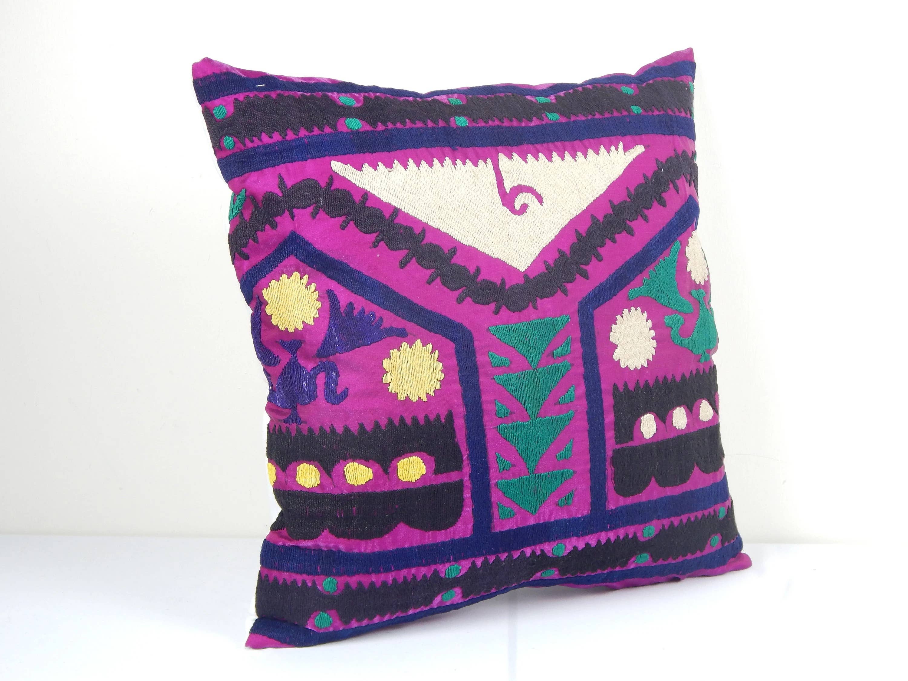 Suzani Pillow Cover | 16'' x 16''