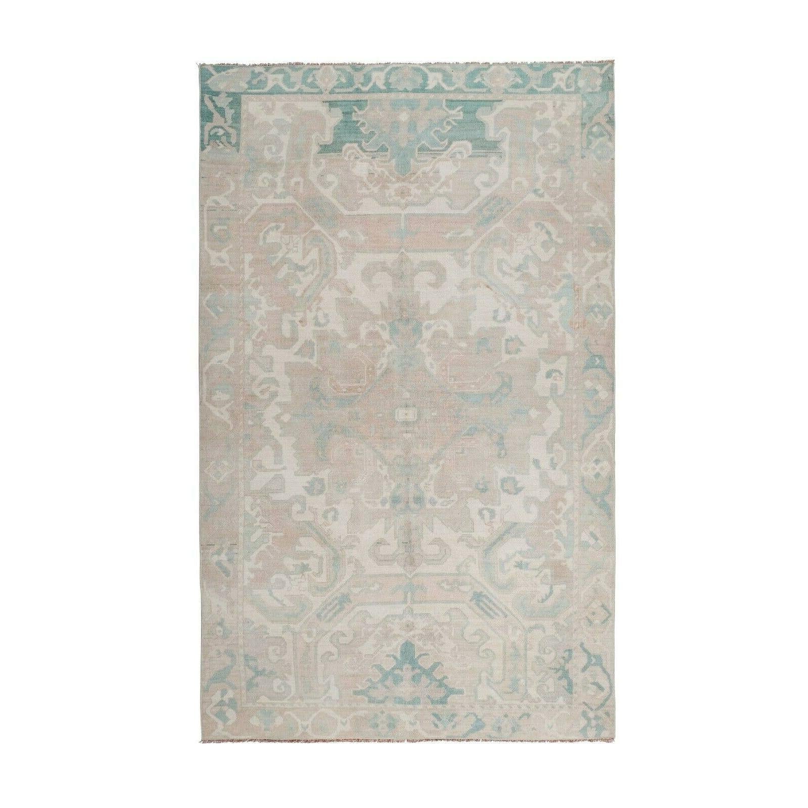 Vintage Oushak Rug 5'6'' x 8'11''