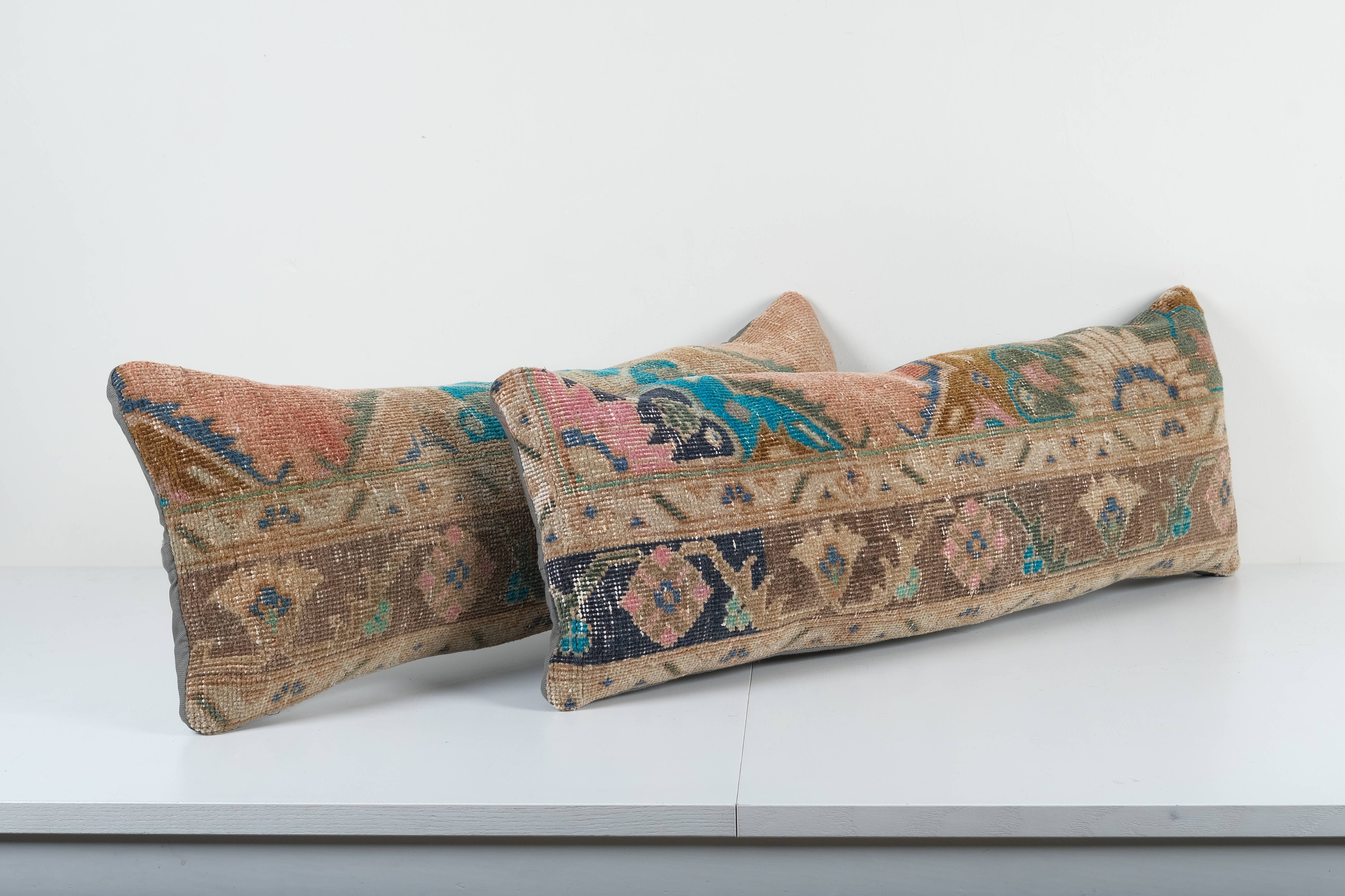 Rug Bedding Pillow Cover Set of 2 | 12'' x 30''