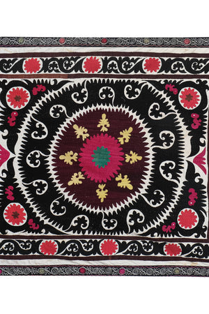 Suzani Wall Hanging & Bedspread | 4'7'' x 5'8''