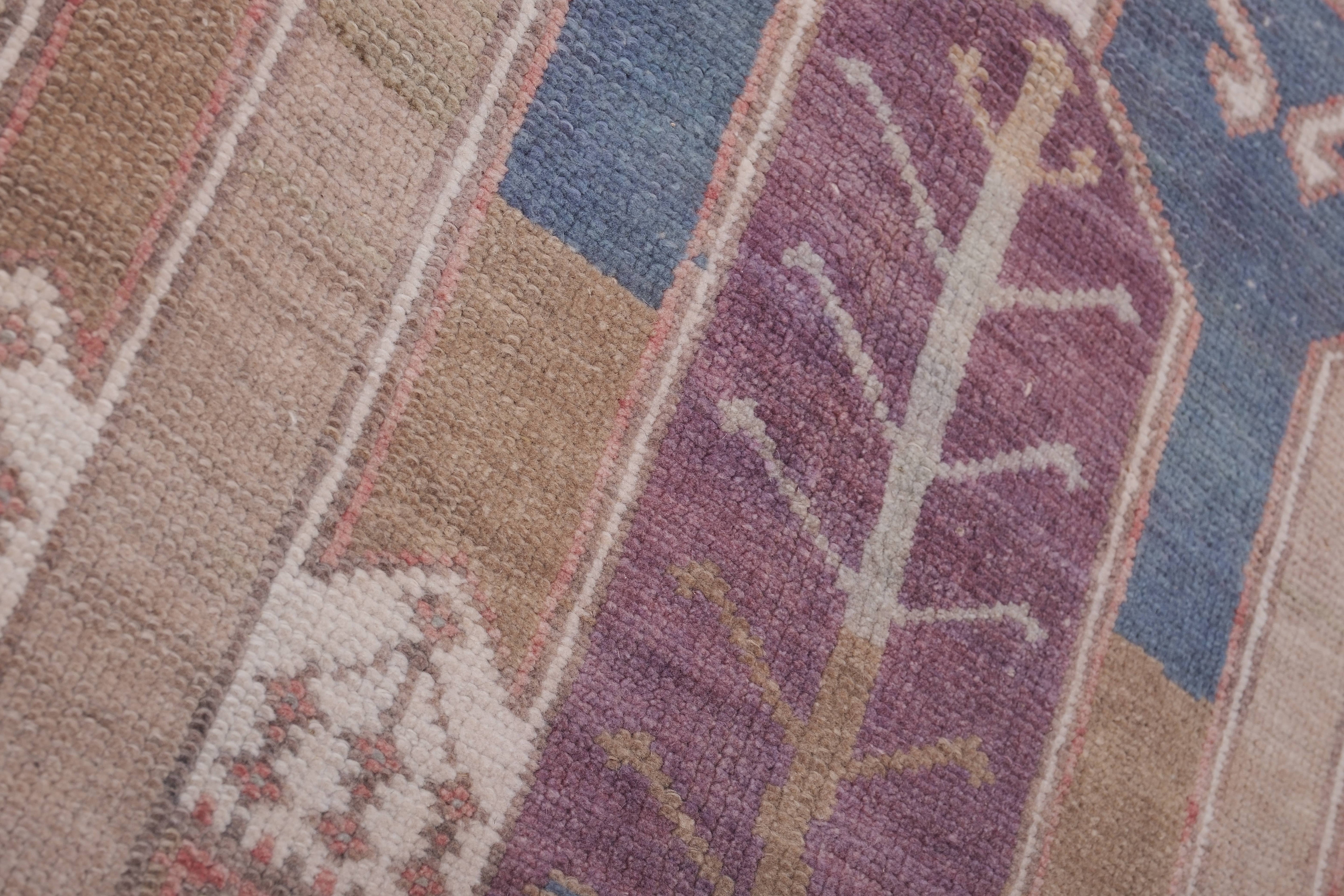 Vintage Turkish Rug 4'1'' x 6'5''