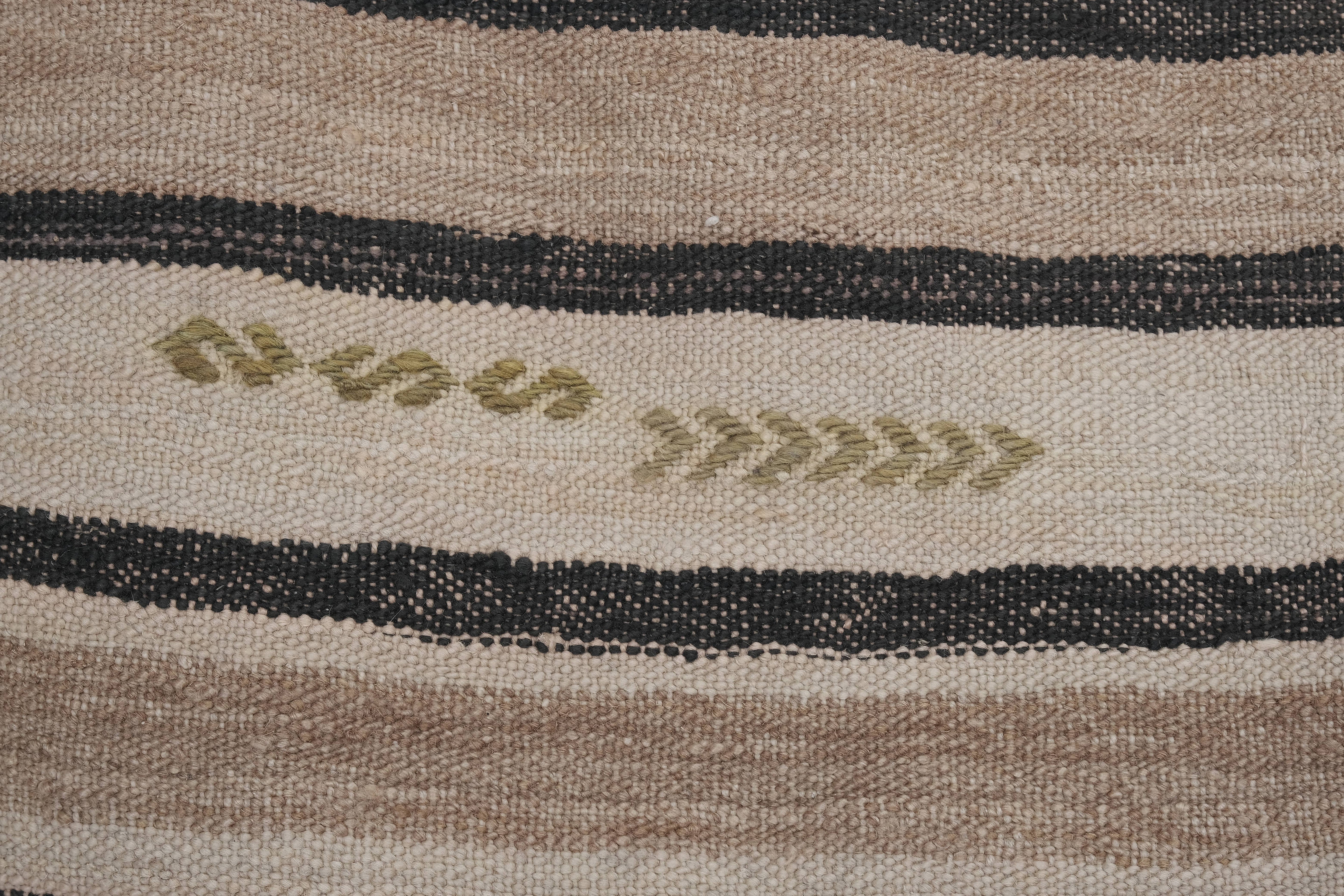 Vintage Turkish Kilim Runner 3'7'' x 9'3''