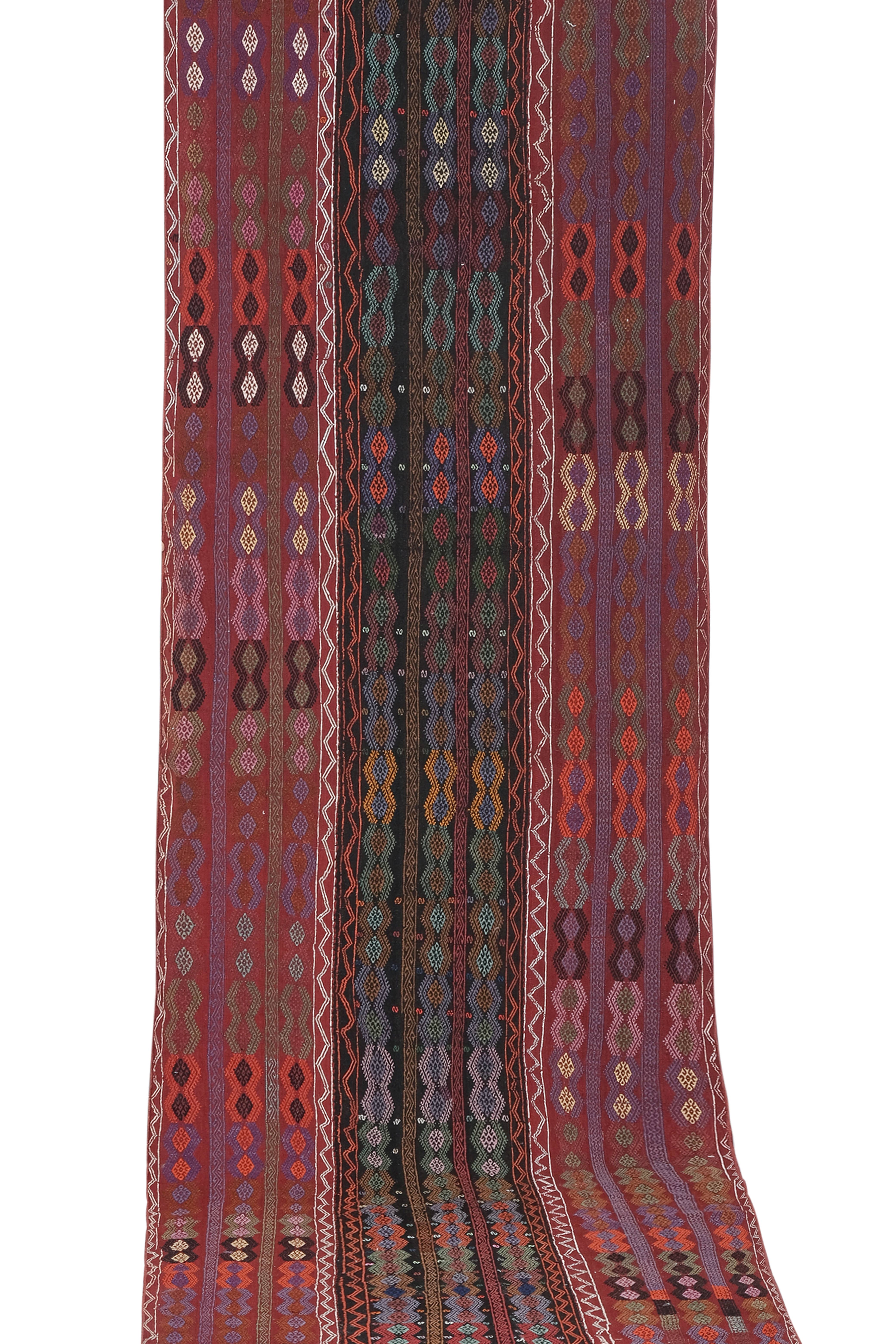 Vintage Kilim Runner 4' x 14'3''