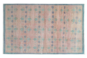 Vintage Oushak Rug 4'3'' x 6'8''