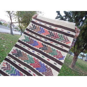 Vintage Turkish Runner Rug 2' x 10'11''