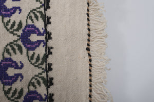 Vintage Turkish Aubusson Kilim Rug 5'2'' x 8'2''