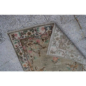 Vintage Oushak Rug 3'9'' x 6'10''
