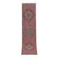 Vintage Turkish Runner Rug 3'4'' x 13'3''
