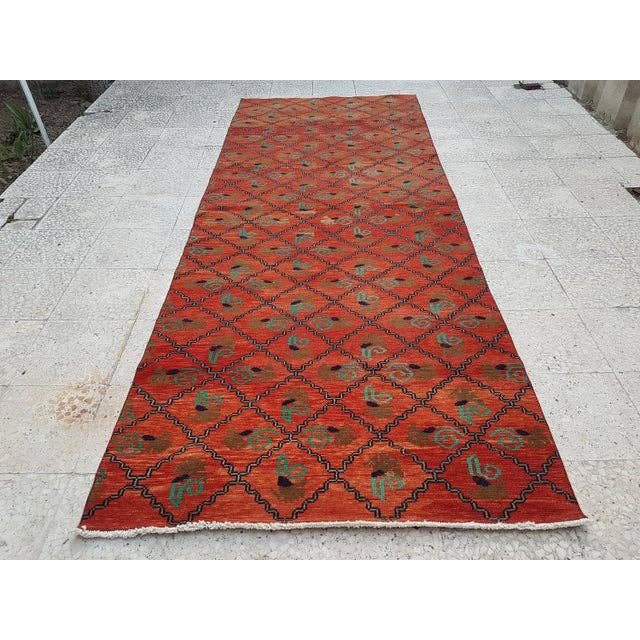Vintage Oushak Rug 3'10'' x 10'