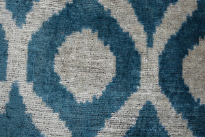 Silk Ikat Velvet Pillow Cover Set of 2 | 23'' x 23''