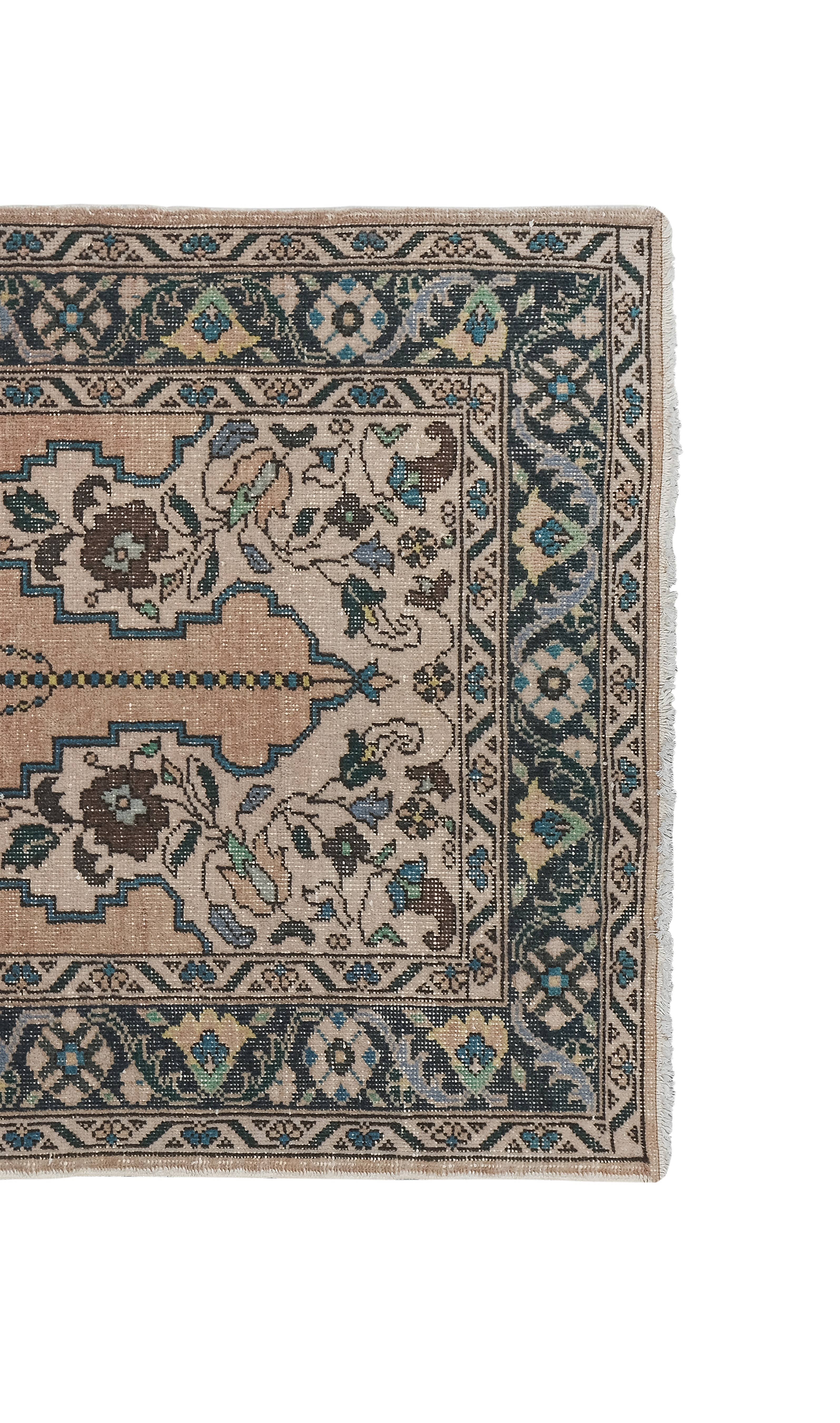 Vintage Turkish Anatolian Rug 3'8'' x 5'11''