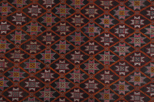 Vintage Turkish Jajim Rug 5'2'' x 8'9''