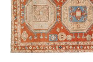 Vintage Caucasian Rug 4'1'' x 7'2''