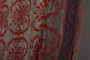 Vintage Turkish Shaggy Tulu Rug 21'' x 54''
