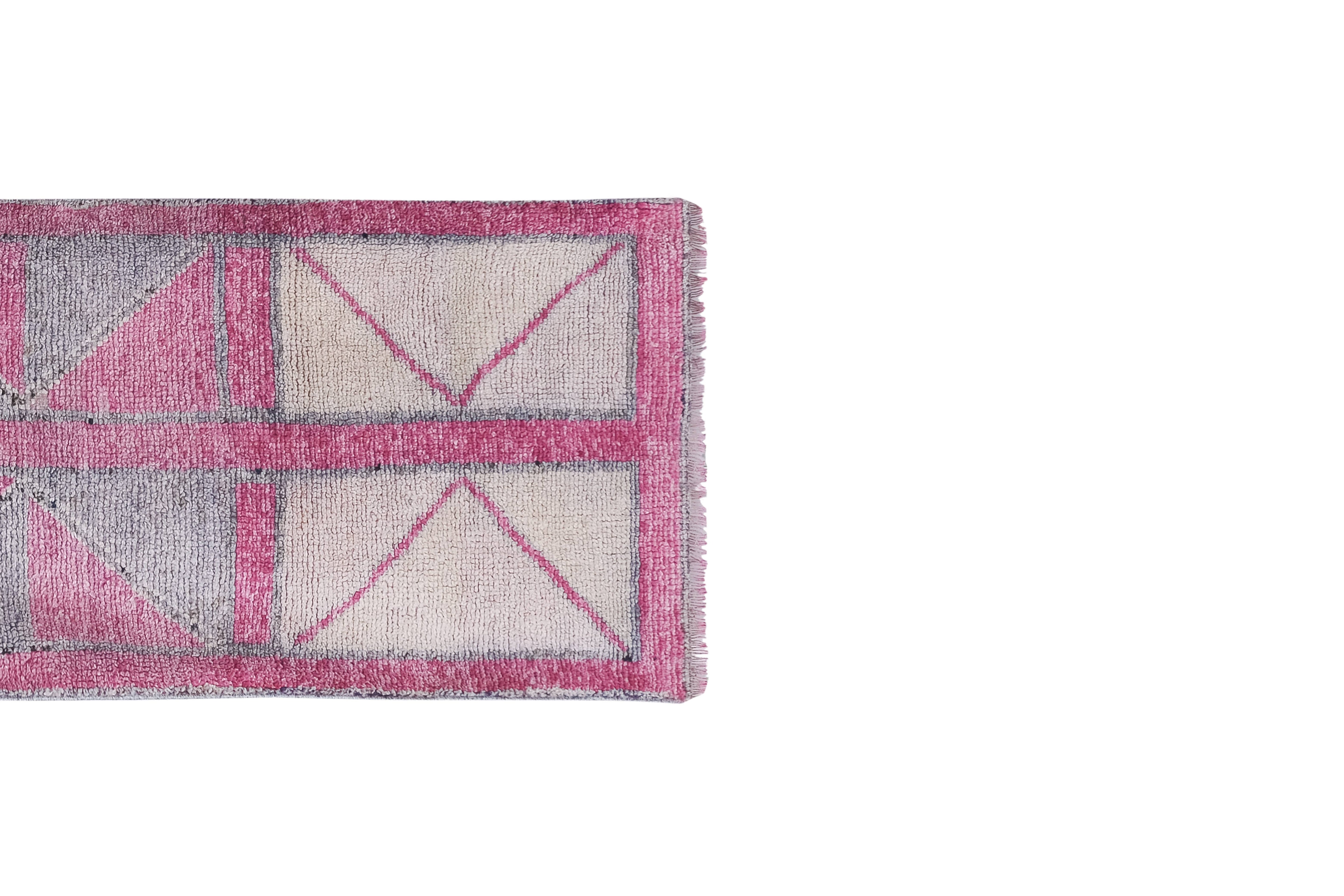 Vintage Herki Runner Rug 2'11'' x 9'1''