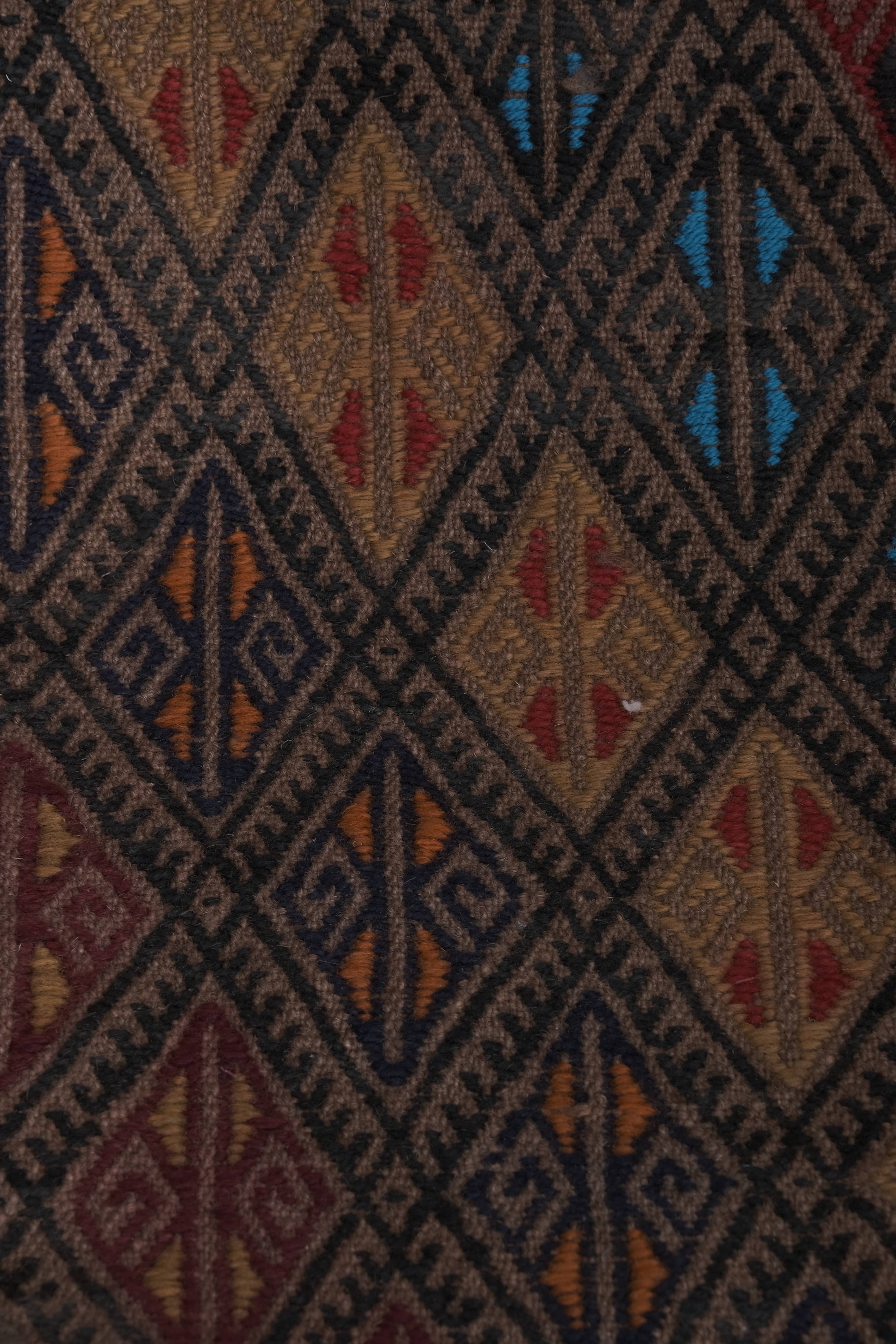 Vintage Kilim Runner 2'2'' x 14'