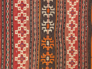 Vintage Turkish Kilim Rug 4'3'' x 9'8''