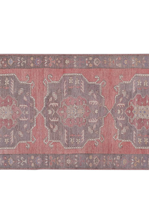 Vintage Turkish Karapinar Rug 4'9'' x 11'1''