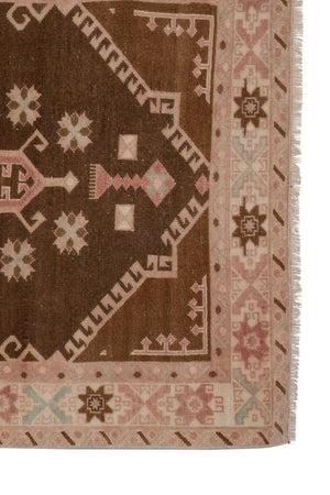 Vintage Turkish Anatolian Runner Rug 4'5'' x 9'8''