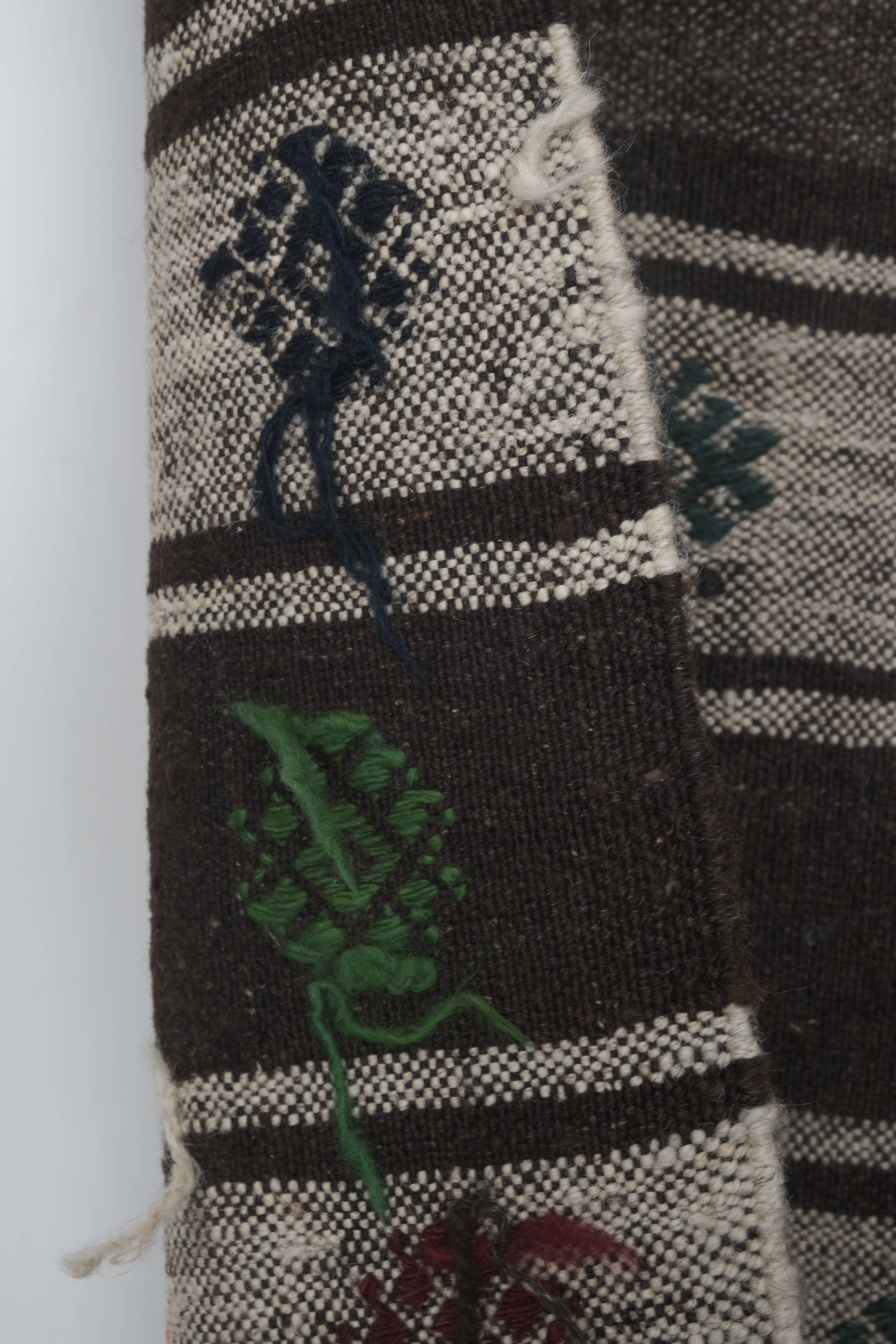 Vintage Turkish Kilim Runner 2'1'' x 6'6''