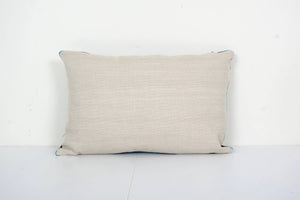 Silk Ikat Velvet Pillow Cover | 16'' x 24''