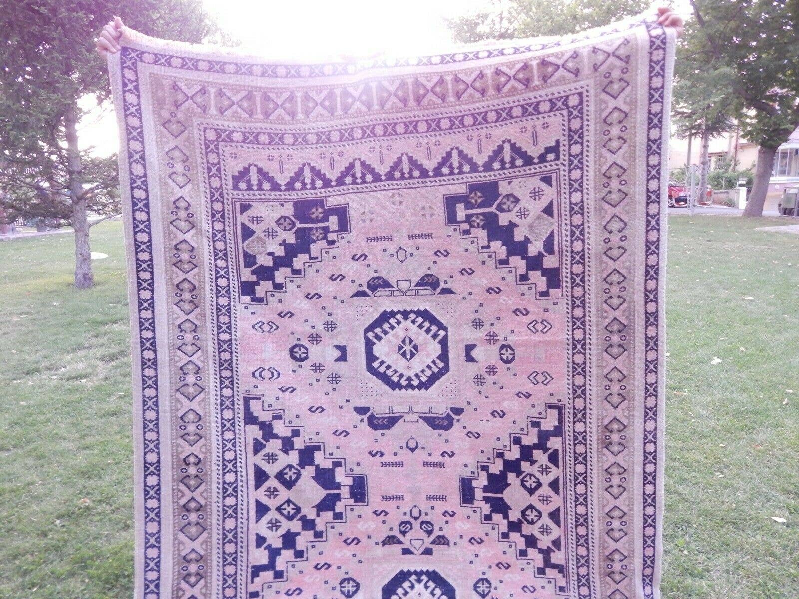 Vintage Turkish Rug 5'4'' x 11'3''