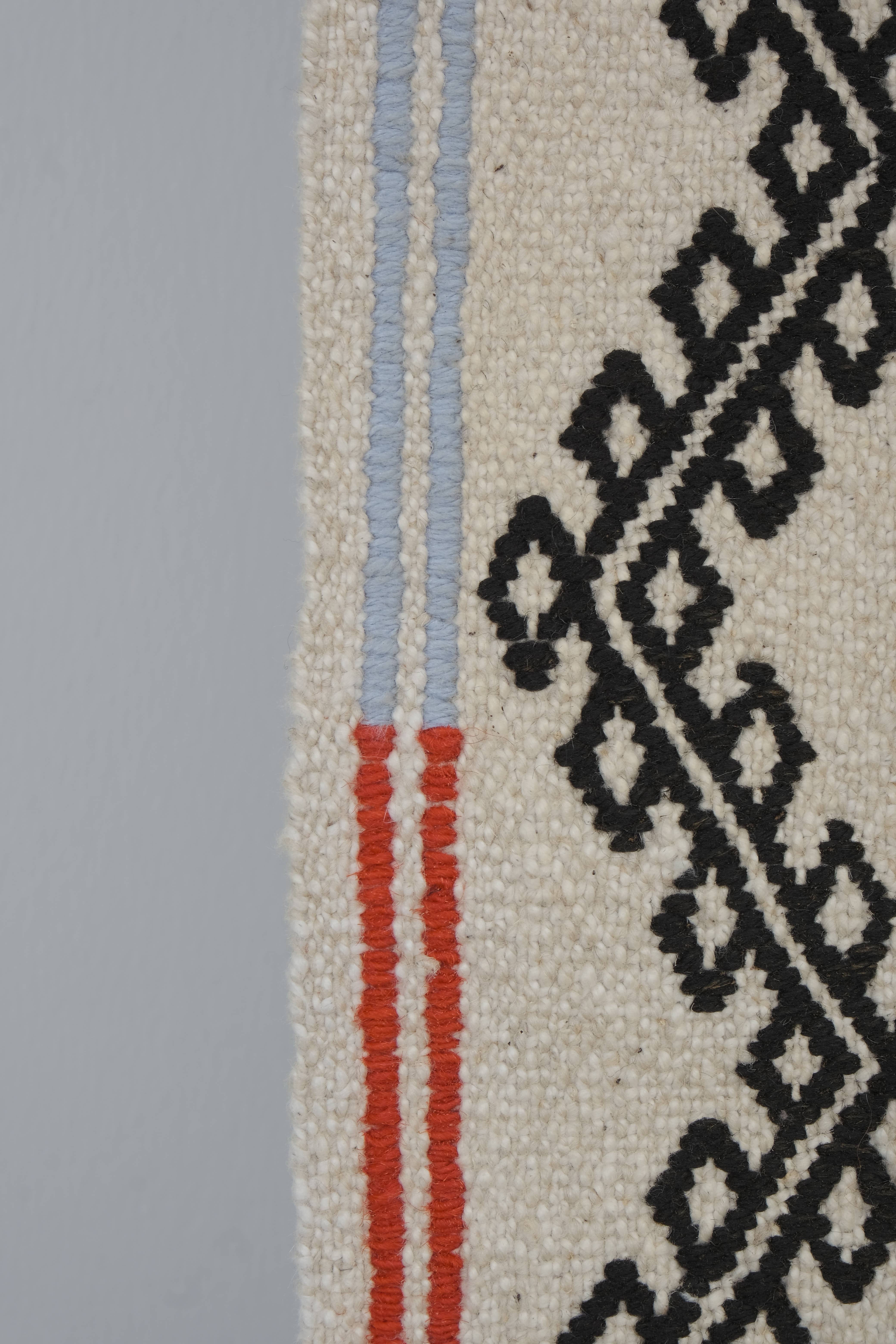 Vintage Turkish Kilim Runner 2'8'' x 16'6''