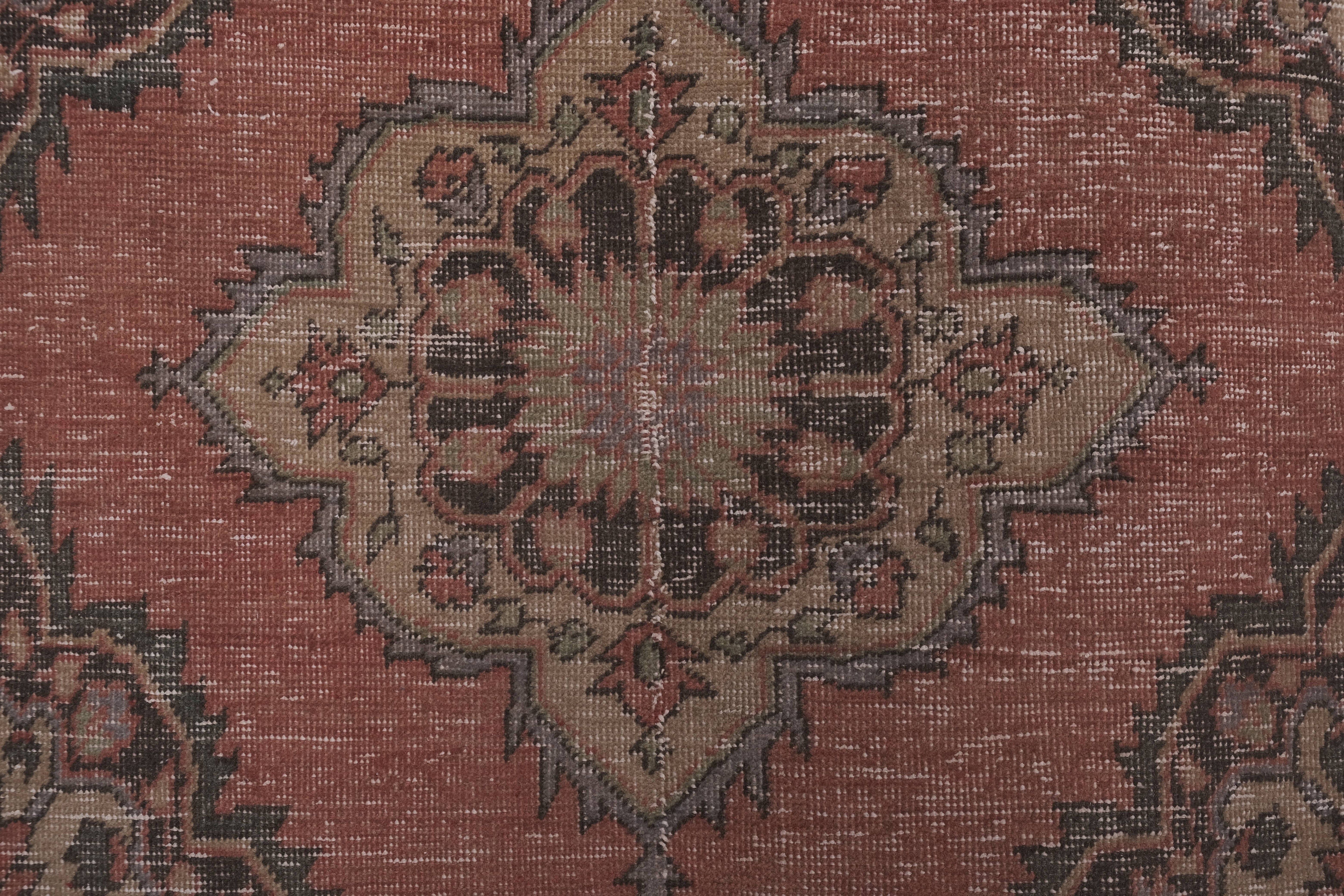 Vintage Turkish Runner Rug 3'2'' x 11'11''