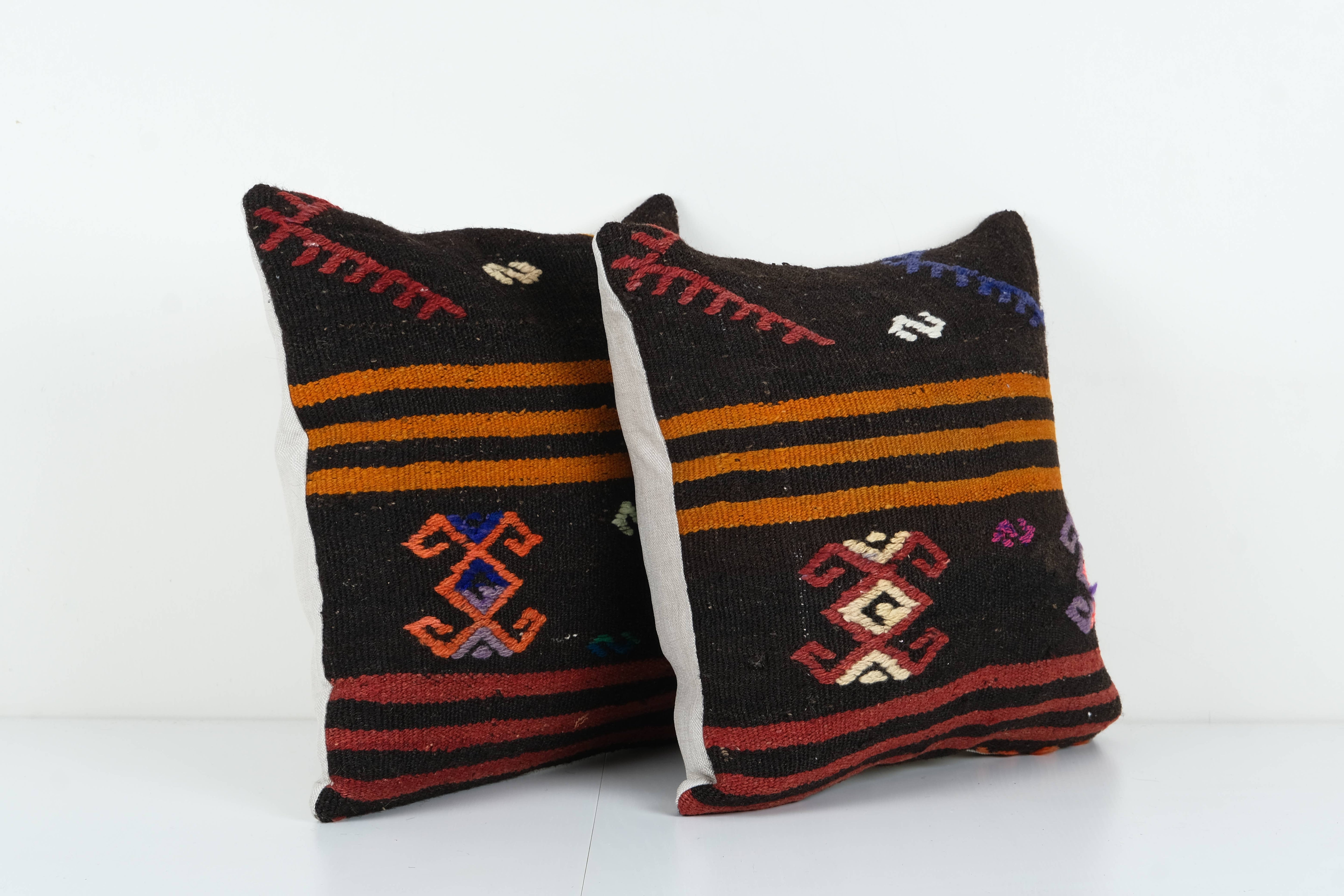 Kilim Pillow Cover Set of 2 | 18'' x 18''